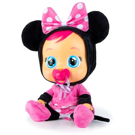 Papusa Bebelus fara par - Plange cu Lacrimi Adevarate - CryBabies Minnie Mouse [4]