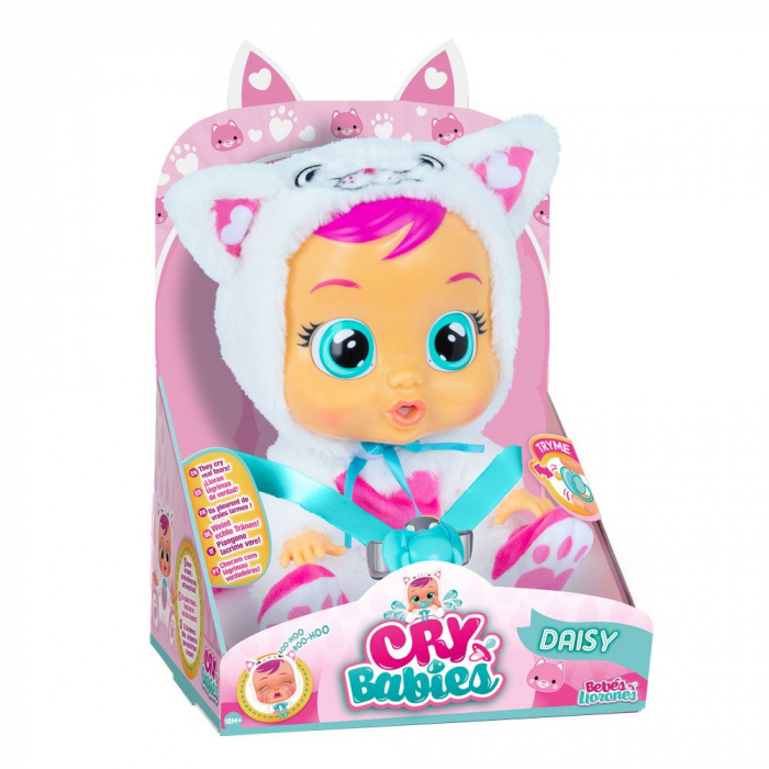 Papusa Cry Babies Daisy pisicuta [7]