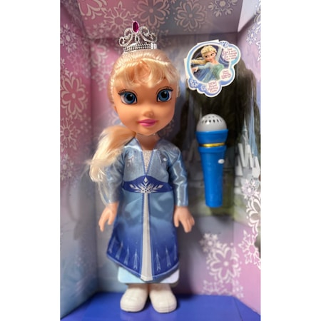 Papusa Frozen Elsa cu Set Microfon Karaoke [2]