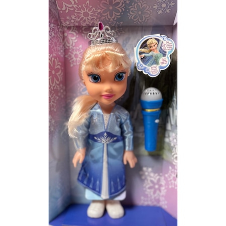 Papusa Frozen Elsa cu Set Microfon Karaoke [3]
