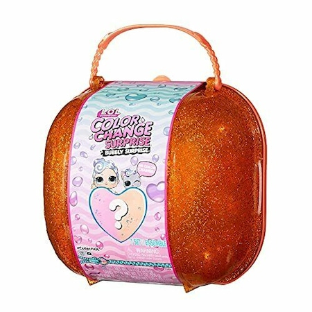 Papusa L.O.L. Surprise! Color Change Bubbly Surprise, cu peste 20 de accesorii, portocaliu [1]