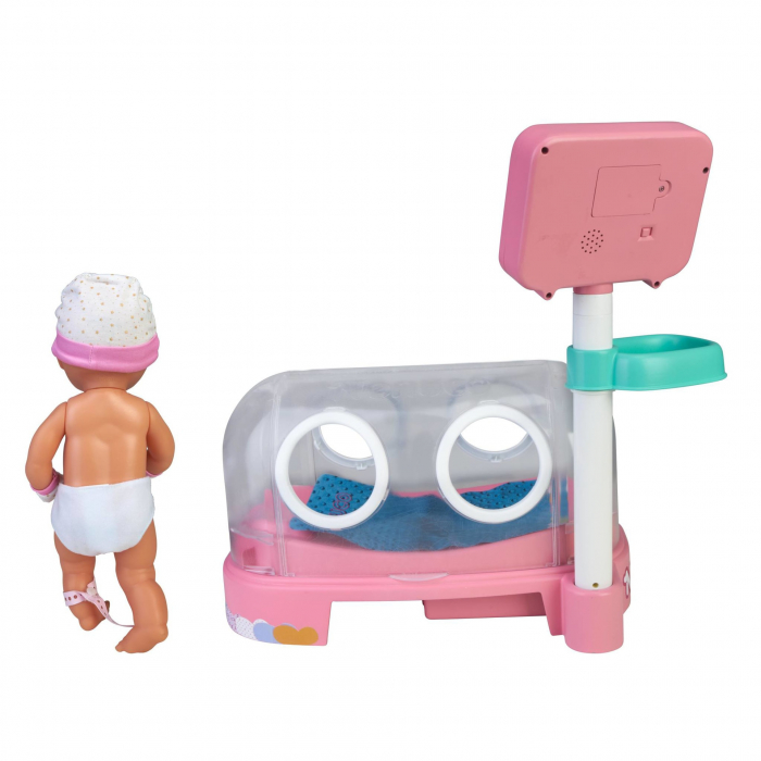 Papusa Nenuco Nou Nascut  Prematur la Incubator cu Monitor de Supraveghere si Accesorii [3]