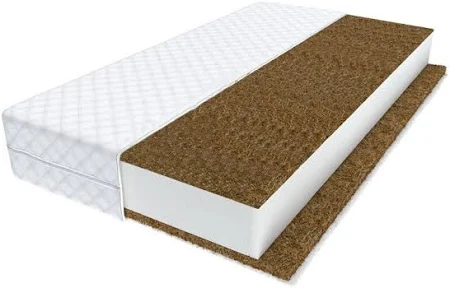 Patut  din Lemn Masiv de Fag   Natur 120X60 cm + Saltea Bebelusi Air Komfort  - Antibacteriana, Antialergica si Husa Detasbila si Lavabila 120x60x10 CM [9]