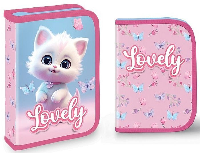 Penar Echipat pentru fetite -  S. Cool YoLLo - Pisicuta Lovely , 3 Fermoare, 38 Piese [4]