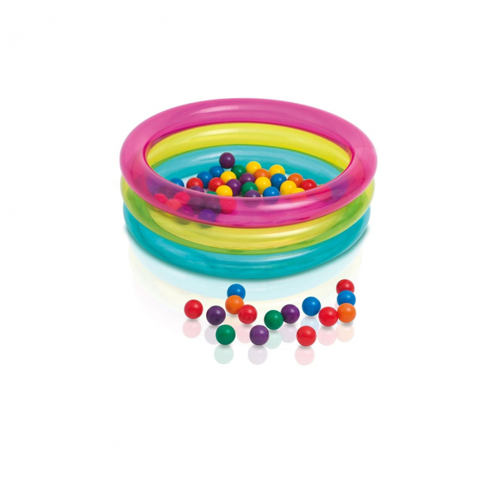 Piscina gonflabil Zola® 50 bile colorate, 86 cm [1]