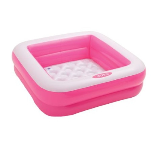 Piscina gonflabila copii PAM-MagicPool, +1an ,din vinil, 86x86 cm,roz/alb [2]