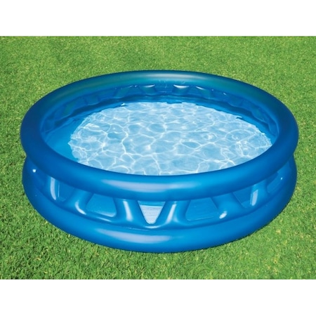 Piscina gonflabila pentru copii, rotunda, albastra, 188 x 46 cm [2]