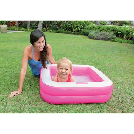 Piscina gonflabila Intex - Play Box, roz, 85 x 85 x 23 cm [2]