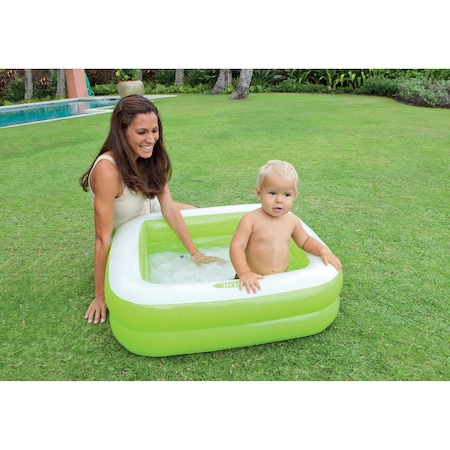 Piscina gonflabila Intex - Play Box, verde, 85 x 85 x 23 cm [2]