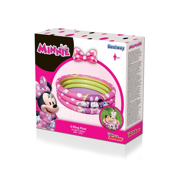 Piscina gonflabila multicolora, 102 x 25 cm [2]