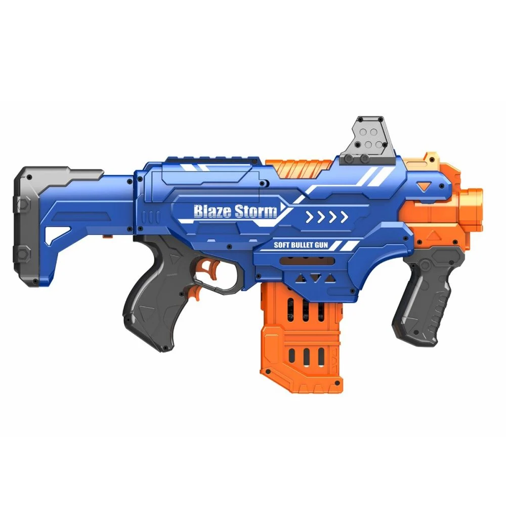 Pistol cu Incarcator si 15 Sageti din burete moi - Top Gun Blaze Storm cu Raza Lunga de Actiune [3]