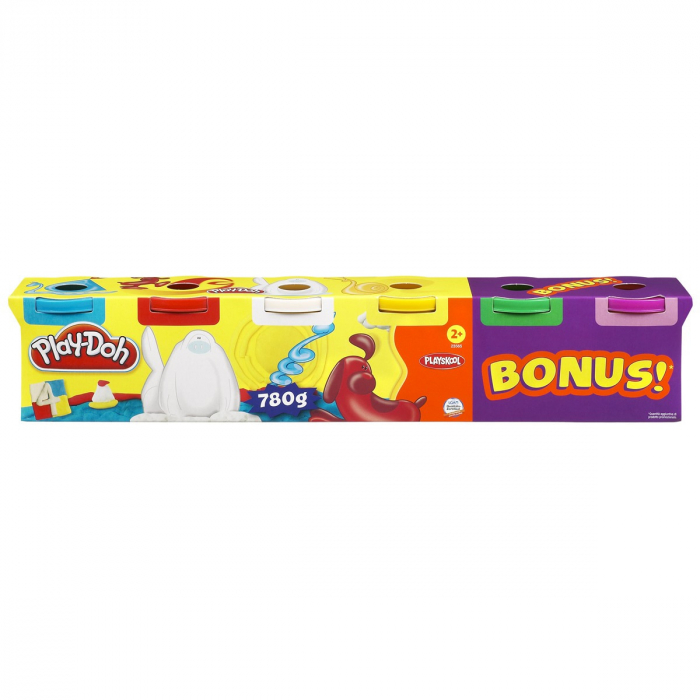 Plastilina Play-Doh Pachet 4 cutii + 2 cutii bonus [1]