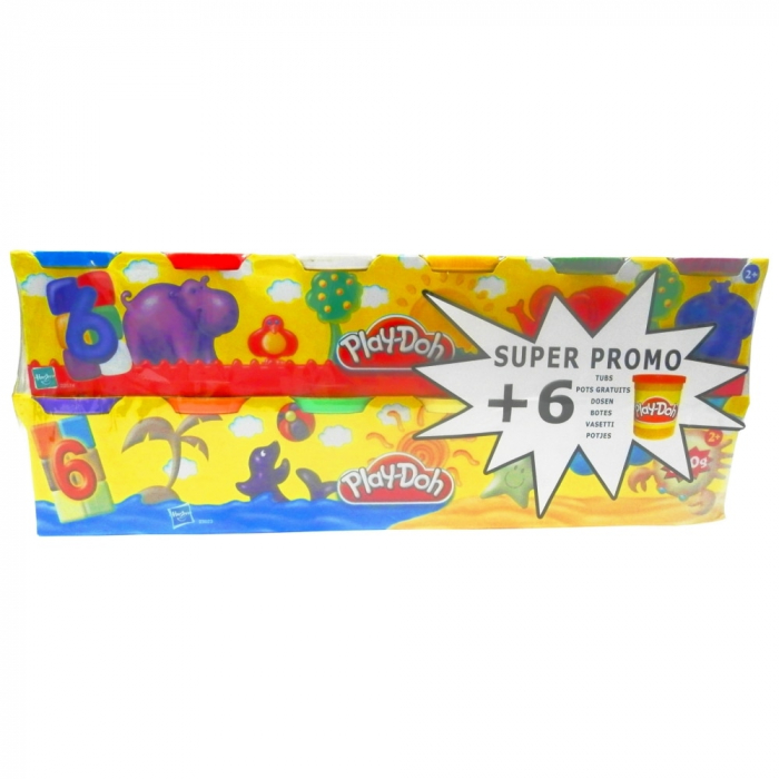 Plastilina Play-Doh Set 12 borcanase [1]