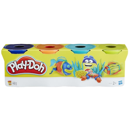 Plastilina Ply-Doh pachet 4 cutii, culori bold [2]