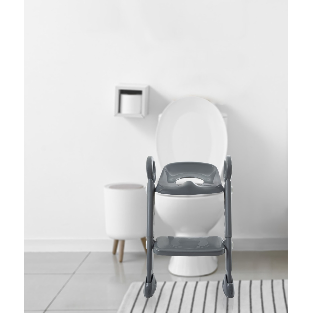 Reductor WC cu Scară Antiderapanta compatibil cu toate tipurile de Toalete  -  BabyJem – Reglabil, Pliabil, Anti-Alunecare - Antarcit [3]