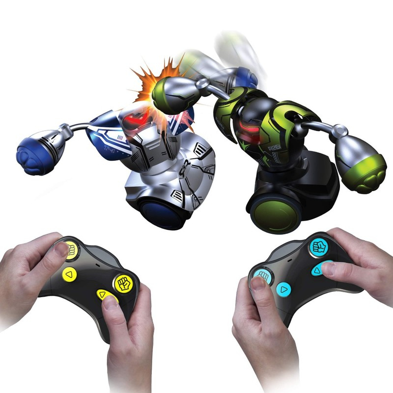 Robo Kombat Silverlit Twin Battle Pack Robot - 2x Roboti Puternici Luptatori cu Inteligenta Artificiala si 2 x Telecomenzi,  46x11x27CM [3]