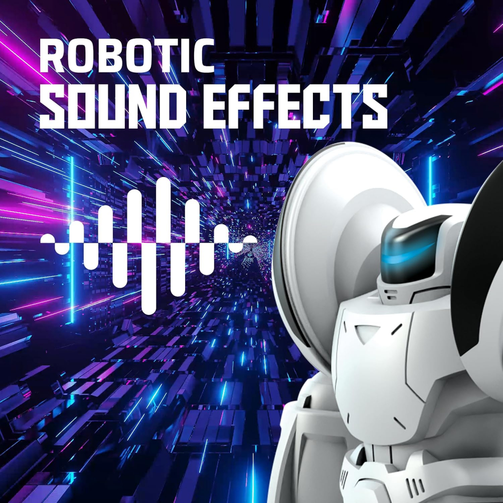 Robot Interactiv -  Super Robo Blast , Inteligenta Artificiala  20 de Actiuni si Expresii Faciale LED,  Efecte Sonore Robotizate [7]