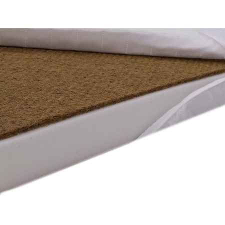 Saltea cu husa detasabila din microfibra  Cocos Burete 120x60x9 cm [2]