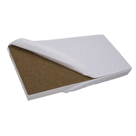 Saltea cu husa detasabila din microfibra  Cocos Burete 120x60x9 cm [5]