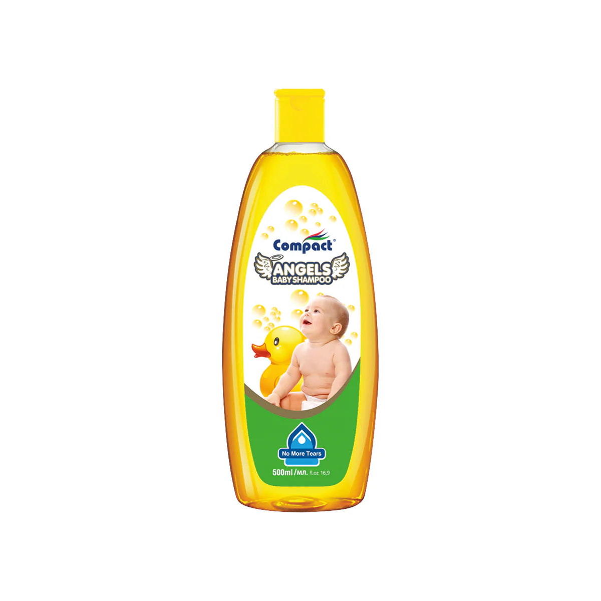 Sampon Delicat pentru Copii Fara Lacrimi „No More Tears” Baby Angels , Fara Parabeni, Testat Dermatologic , 0+ Luni, 500 ml [6]