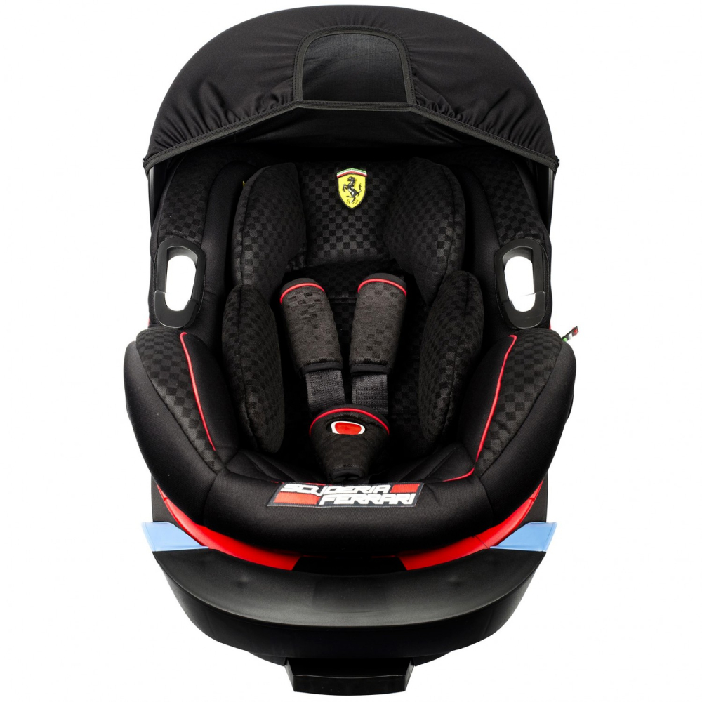Scaun Auto -  Scoica Extensibila in Pozitia de Patut  - Ferrari Migo Satellite Gr.0+ (0-13 kg) - Negru Crocodil [5]
