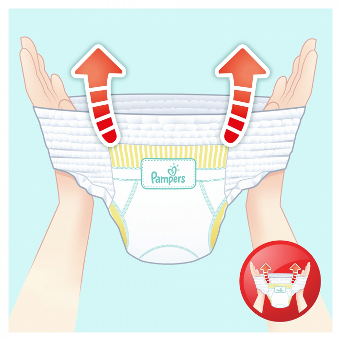 Scutece chilotel Pampers Pants Carry Pack 3 Midi, 6-11 kg, 26 buc [7]