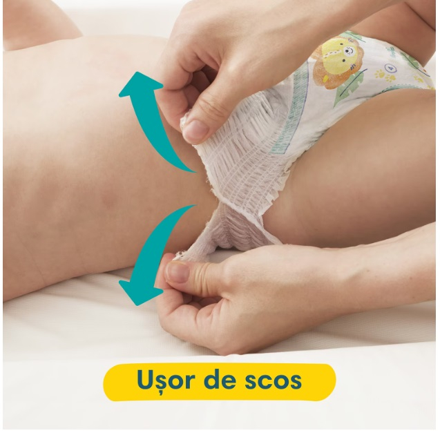 Scutece-chilotel Pampers Pants Mega Box, Stop & Protect, Testat Dermatologic, Marimea 7, 17+ kg, 100 buc [4]