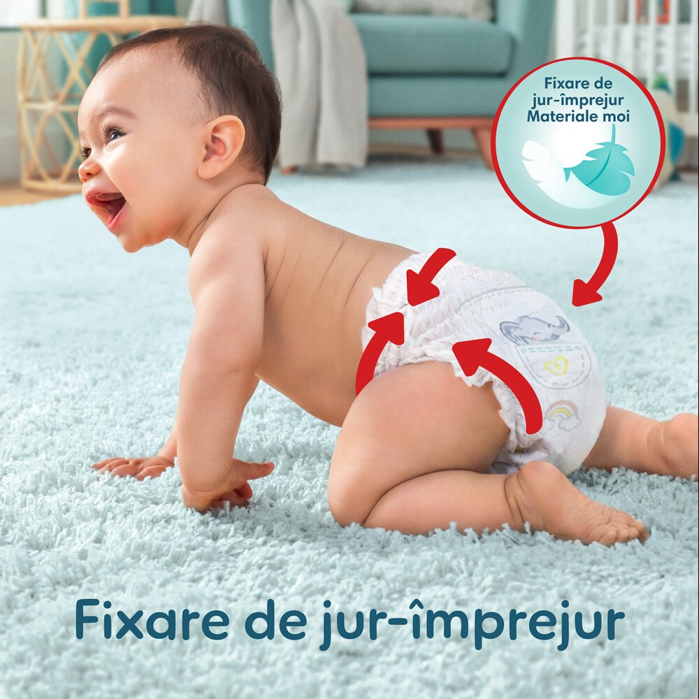 Scutece-chilotel Pampers Premium Care Pants Value Pack Marimea 3, 6-11 kg, 48 buc [5]