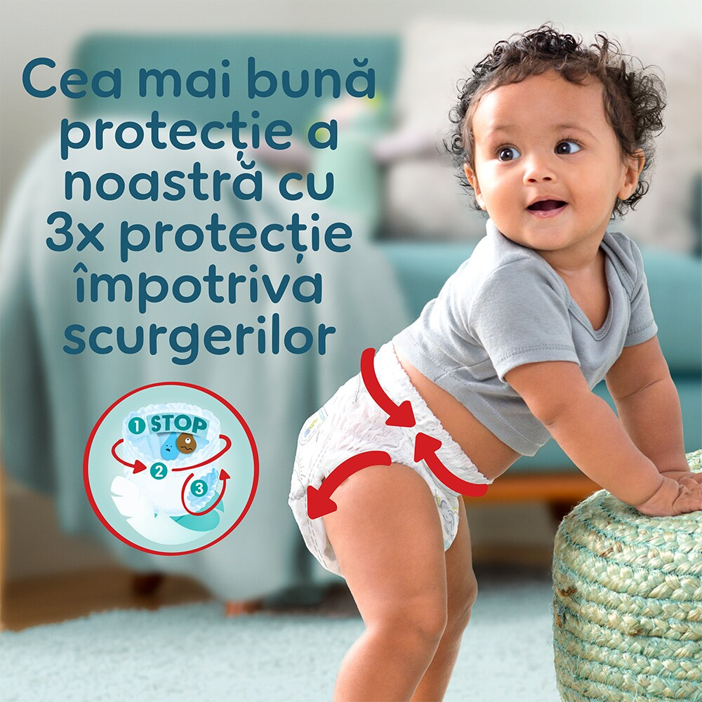 Scutece-chilotel Pampers Premium Care Pants Value Pack Marimea 3, 6-11 kg, 48 buc [2]