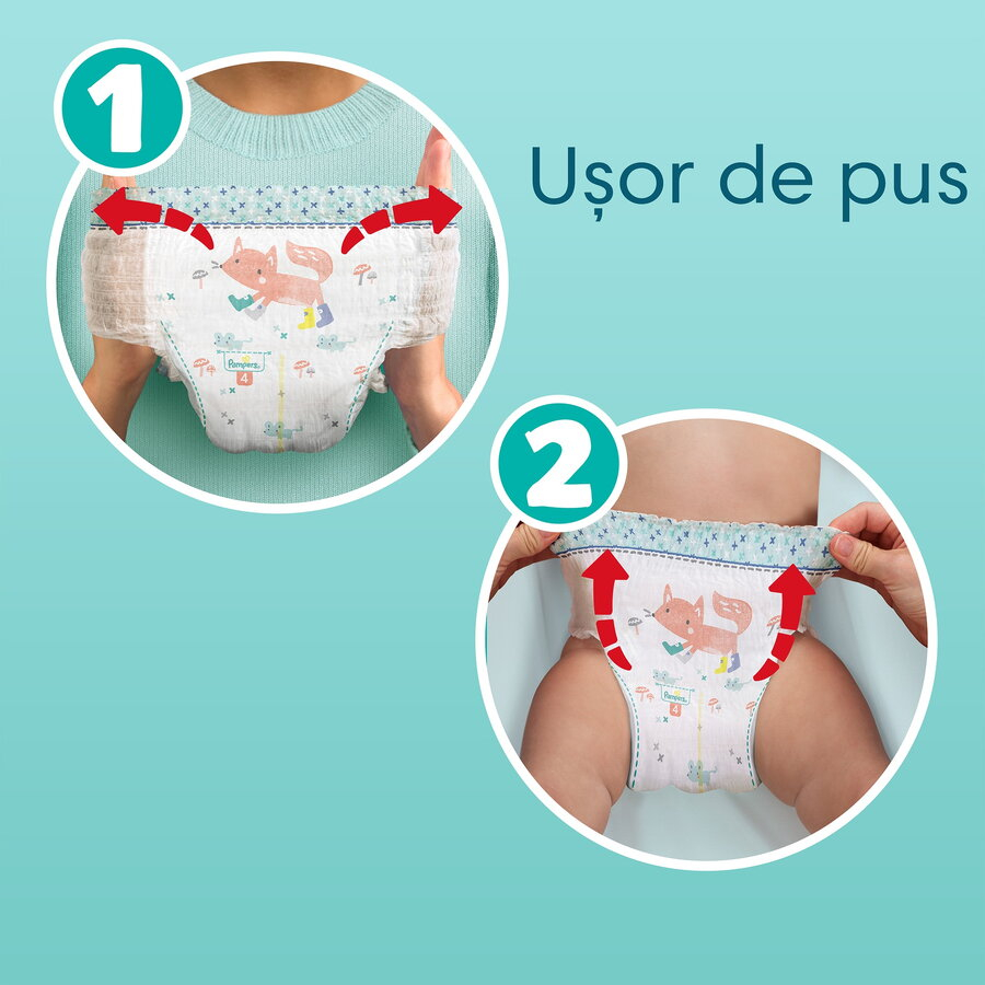 Scutece-chilotel Pampers Premium Care Pants Value Pack Marimea 6, 15+ kg, 31 buc [4]