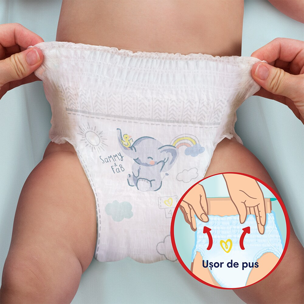 Scutece-chilotel Pampers Premium Care Pants XXL Box Marimea 4, 9-15 kg, 114 buc [8]