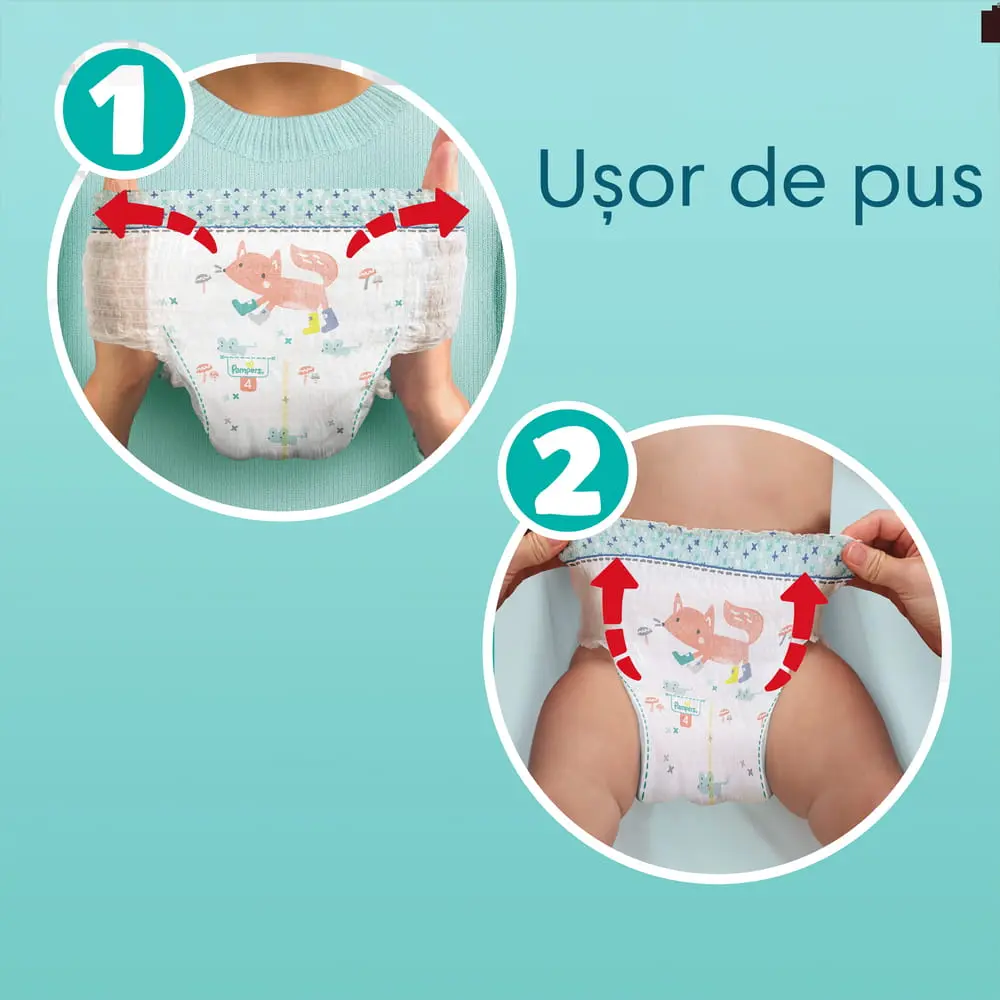 Scutece-chilotel Pampers Premium Care Pants XXL Box Marimea 7, 17+ kg, 80 buc [8]