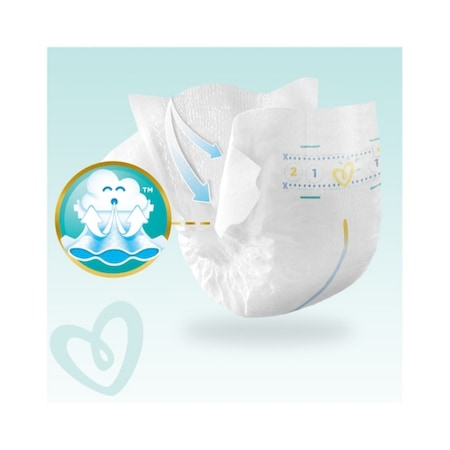 Scutece pentru Copii  Nou Nascuti - PAMPERS Premium Care Big Pack Nr 2, 3-6 kg, 253 buc [2]