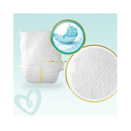 Scutece pentru Copii  Nou Nascuti - PAMPERS Premium Care Big Pack Nr 2, 3-6 kg, 253 buc [4]