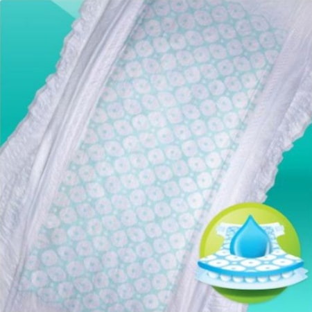 Scutece Pampers Active Baby Numarul 6, pentru 13-18 kg, cantitate 56 buc cu strat interior cu Micro-perle, laterale flexibile si absorbtia rapida a lichidului [3]