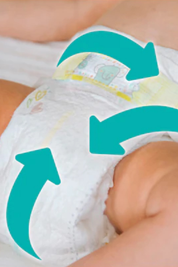 Scutece Pampers pentru Nou Nascuti Premium Care Pack Marimea 2, 4-8 kg, 23 buc [2]