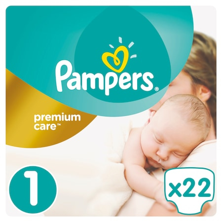 Scutece Pampers Premium Care Small Pack 1 Nou Nascut, 2-5kg, 22 buc [8]
