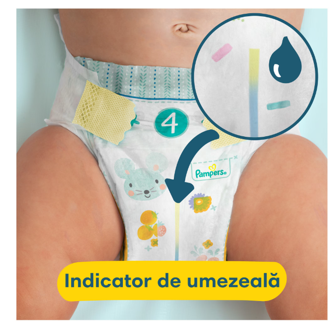 Scutece Pampers Premium Care XXL Box Nou Nascut, Marimea 1, 2-5 kg, 144 buc [4]