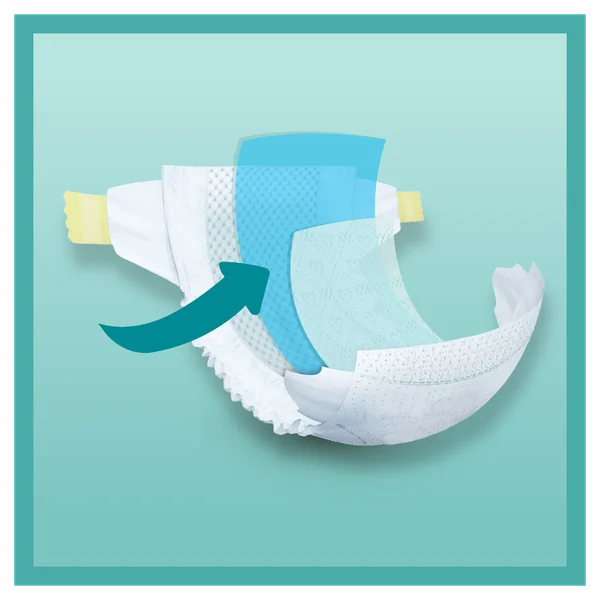 Scutece Pampers pentru copii Active Baby Mega Box Marimea 4  pentru 9 -14kg, 132 bucati / Bax - Testat Dermatologic [5]