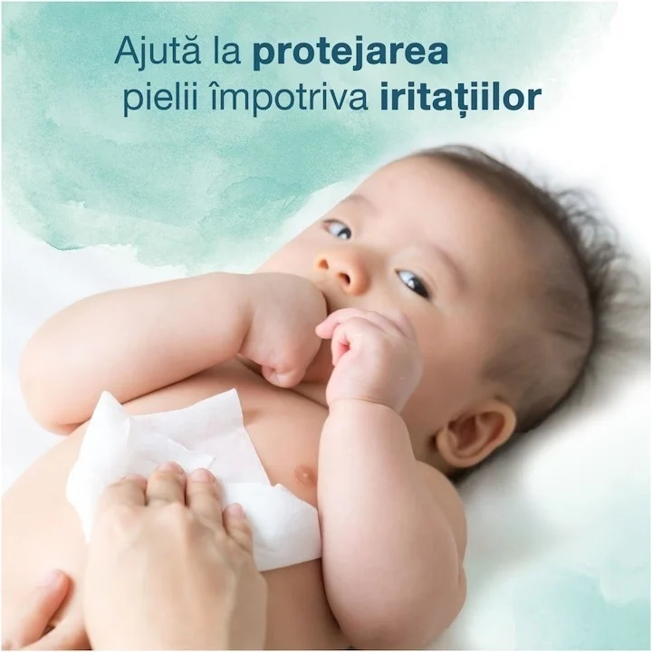 Servetele umede PAMPERS Harmonie Aqua, 0% plastic, 15 pachete, 720 buc [3]