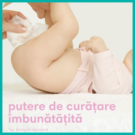 Servetele umede Pampers Sensitive, 12 pachete x 52, 624 buc [6]