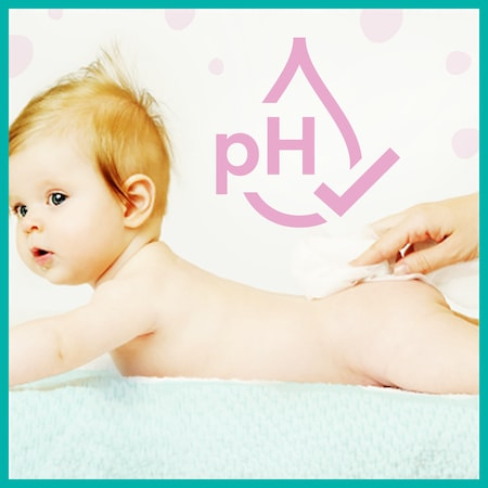 Servetele umede Pampers Sensitive, 12 pachete x 52, 624 buc [4]