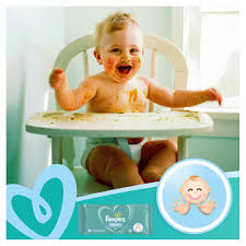 Set 12 pachete servetele umede a cate 52 bucati Pampers Fresh Clean, cu capacitatea de absorbtie ridicata [2]