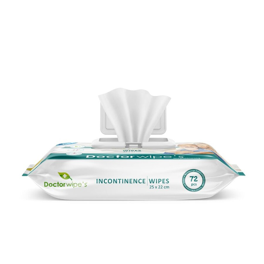 Set 6 x Servetele umede incontinenta Doctor Wipe's, 432 buc [3]