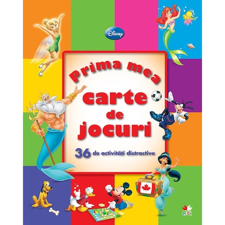 Set 3 Carti cu Jocuri si Activitati Educationale - Promo Disney Junior [2]
