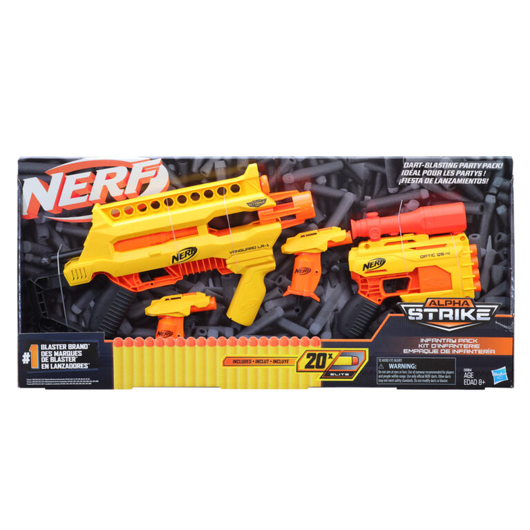 Set Comando  4 x Blastere de Lupta, Infantry Military - Nerf Alpha Strike, Ultimate Mission,  Include 20 Proiectile Moi [5]