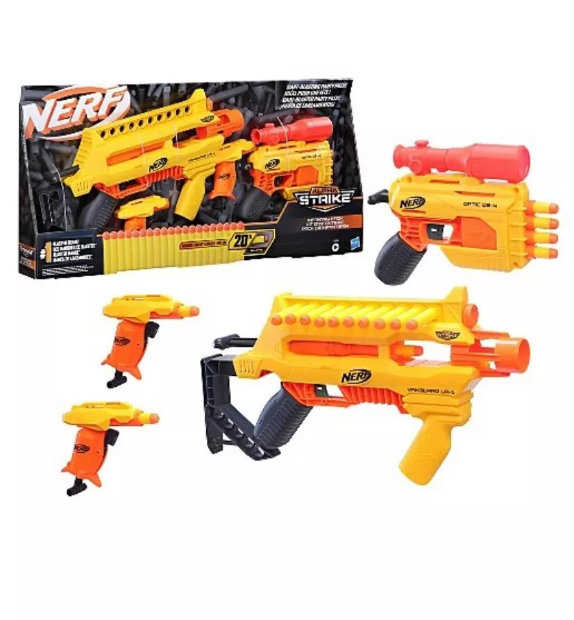 Set Comando  4 x Blastere de Lupta, Infantry Military - Nerf Alpha Strike, Ultimate Mission,  Include 20 Proiectile Moi [3]