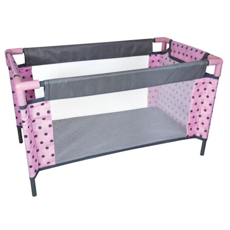 Set Complet Carut, Patut, Loc de Joaca, Leagan si Accesorii pentru Papusi - My Baby Travelling, Papusa Bebelus inclusa [3]