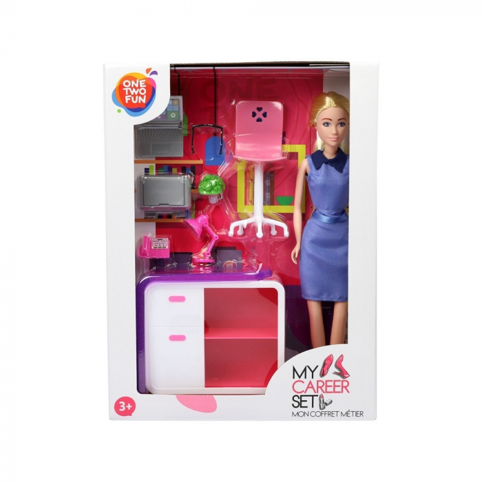 Set Complet Papusa Office My Career Set - Secretara Multicolor [1]