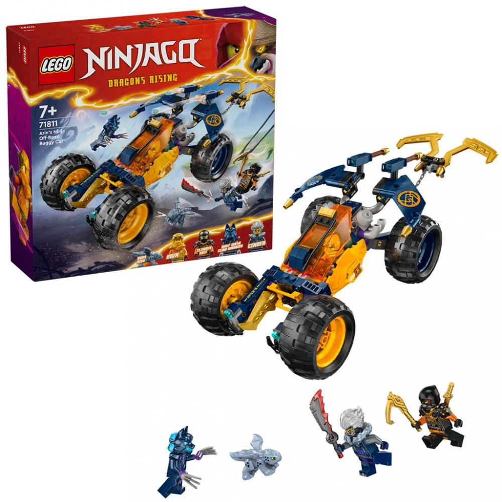 Set Constructii LEGO® NINJAGO® Dragons Rising - Vehiculul de Teren a lui Ninja [2]